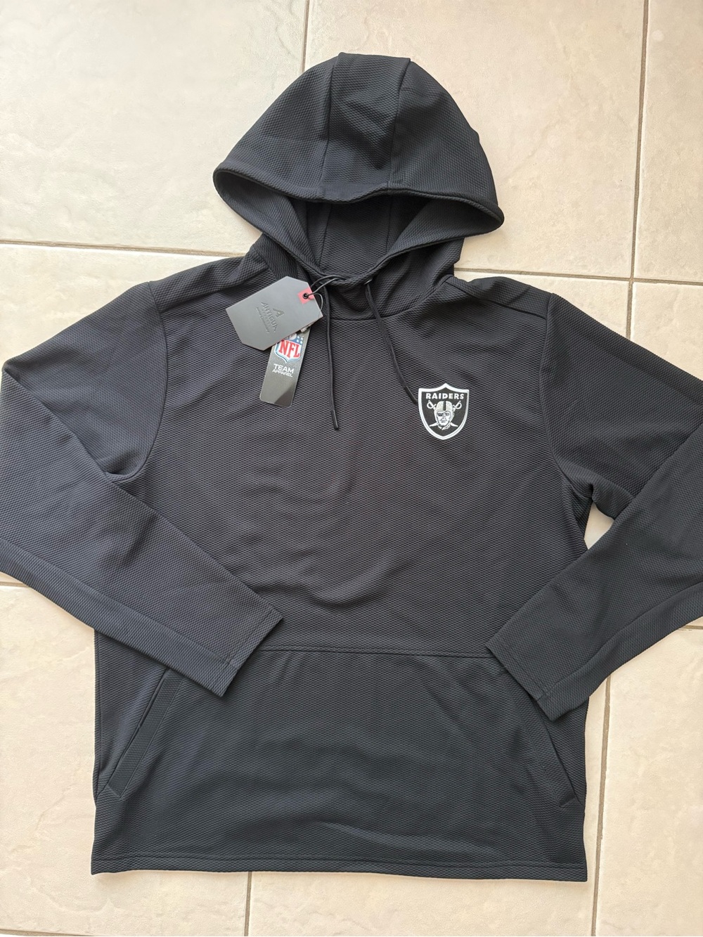 Antigua Las Vegas Raiders Lightweight Pullover Hoodie